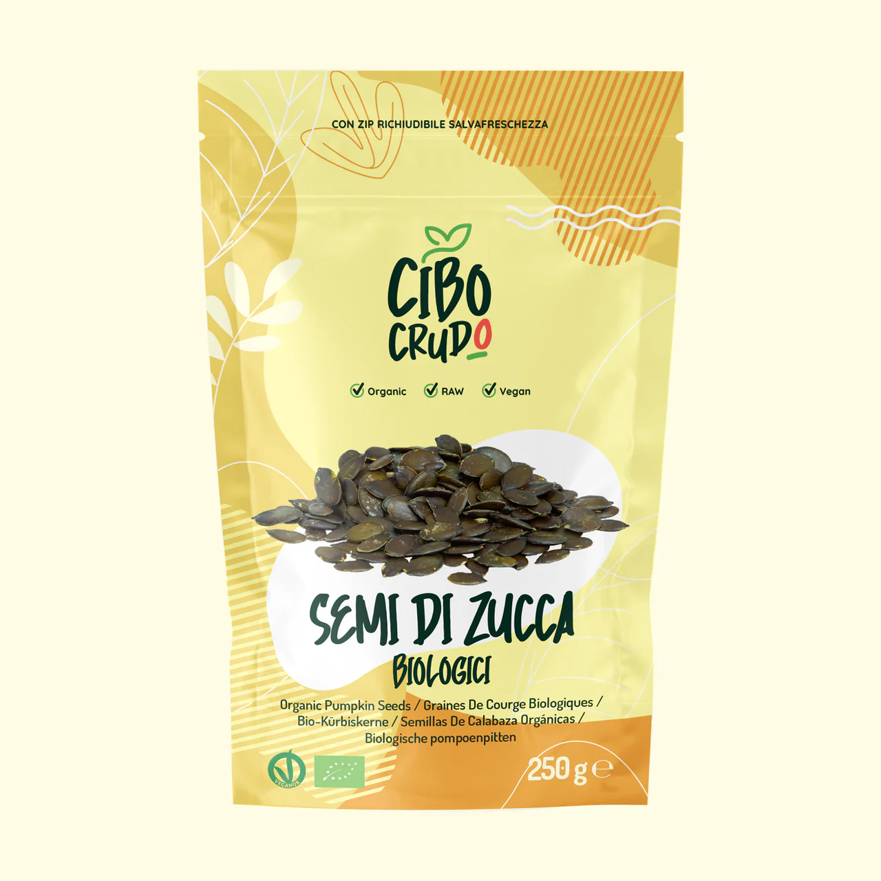Semi di Zucca Crudi Bio - Raw Organic - 250g